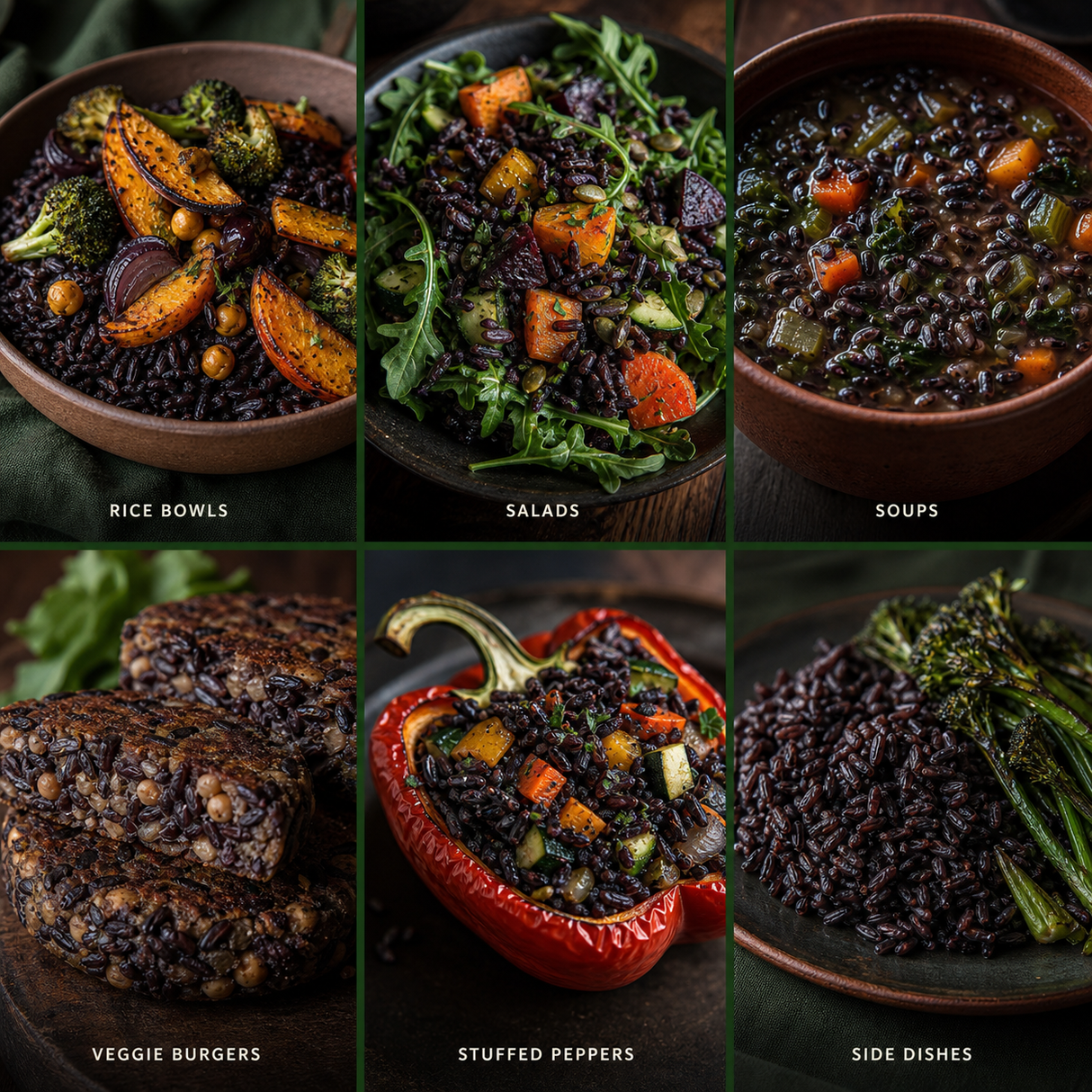 Six ways to enjoy organic black rice