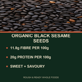 Organic Black Sesame Seeds product benefits
