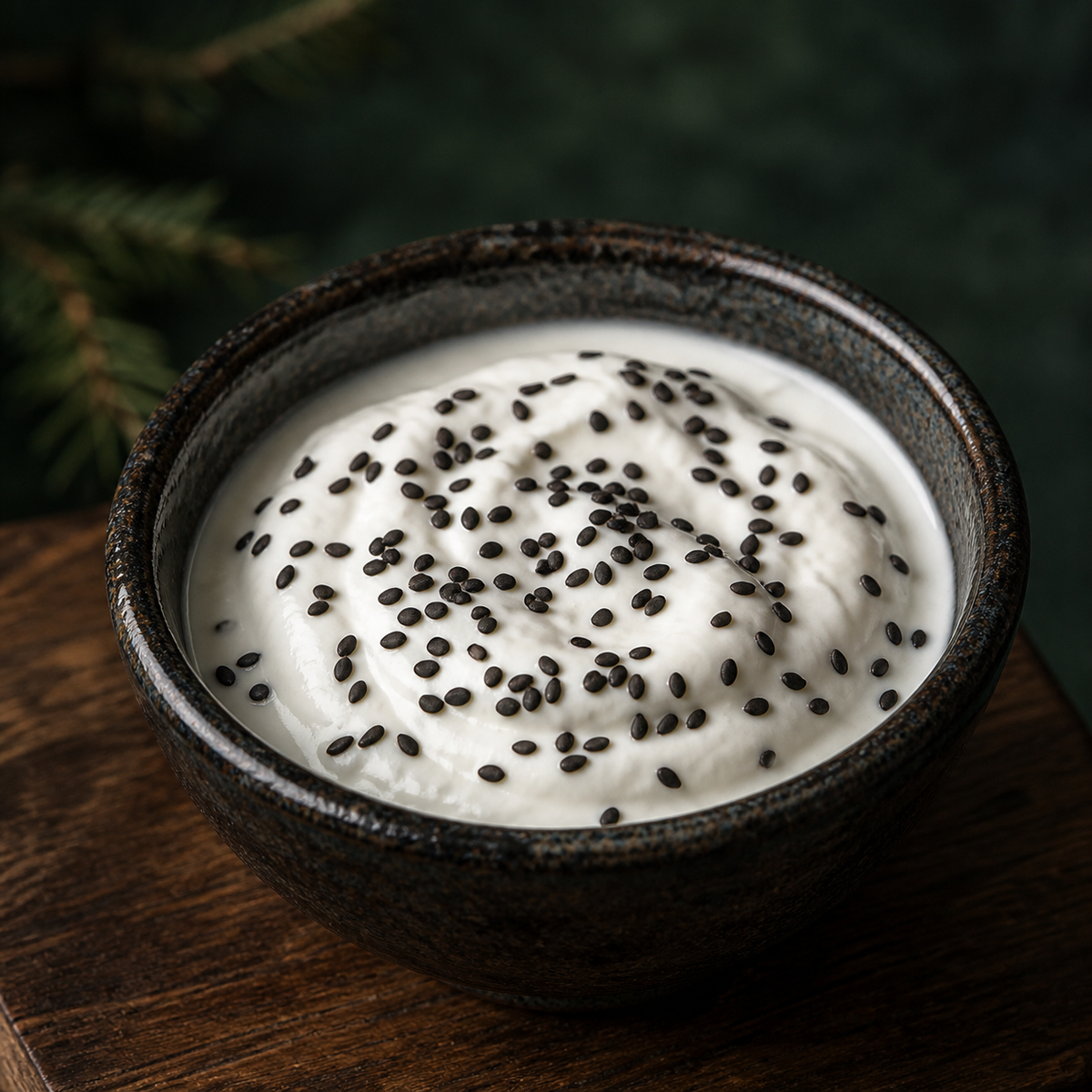 Organic Black Sesame Seeds serving suggestion