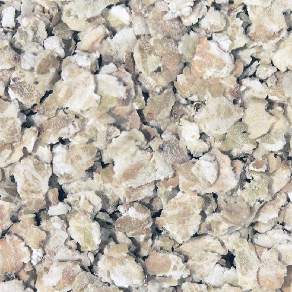 Organic Buckwheat Flakes - extreme close-up
