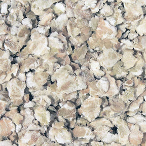 Organic Buckwheat Flakes - extreme close-up