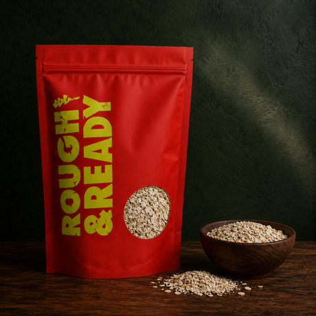 Organic Buckwheat Flakes - Rough & Ready pouch