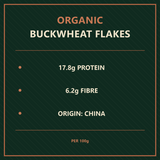 Organic Buckwheat Flakes - product facts