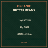 Organic Butter Beans – nutrition and origin facts