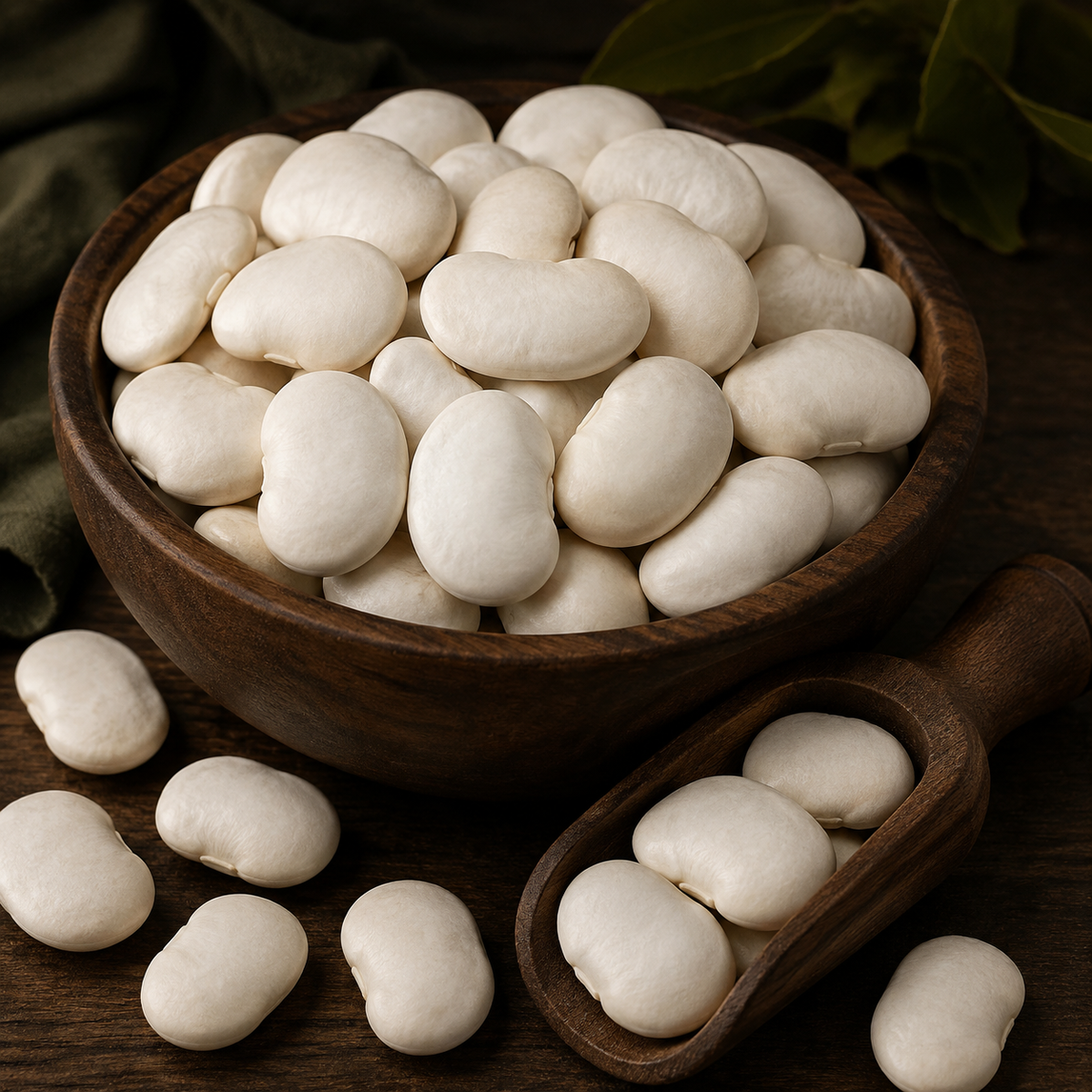 Organic Butter Beans – serving suggestion