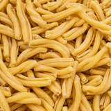 Organic caserecce pasta twists extreme close-up