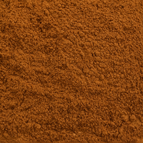 Organic Ceylon Cinnamon Powder extreme close-up