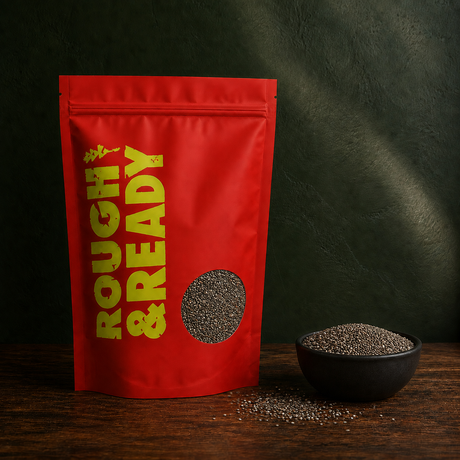 Rough and Ready Organic Chia Seeds pouch
