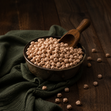 Organic Chickpeas natural serving