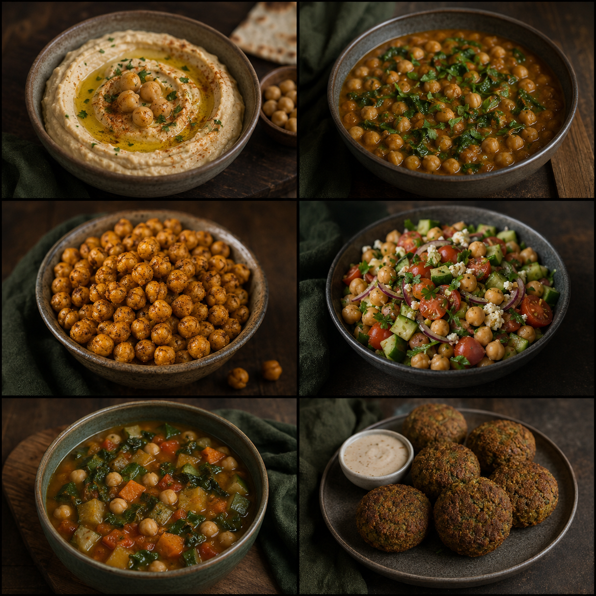 Organic Chickpeas six ways to enjoy