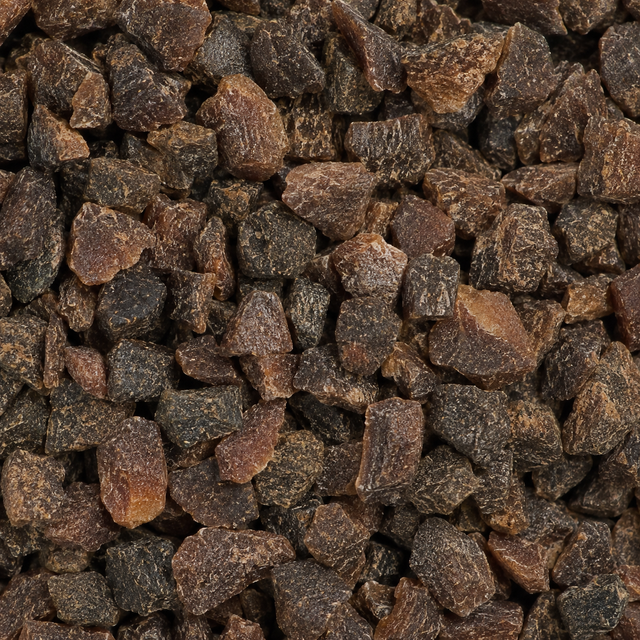 Extreme close-up of organic chopped apricots