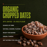 Organic chopped dates product facts and benefits