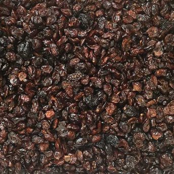 Organic Cranberries with Apple Juice — extreme close-up