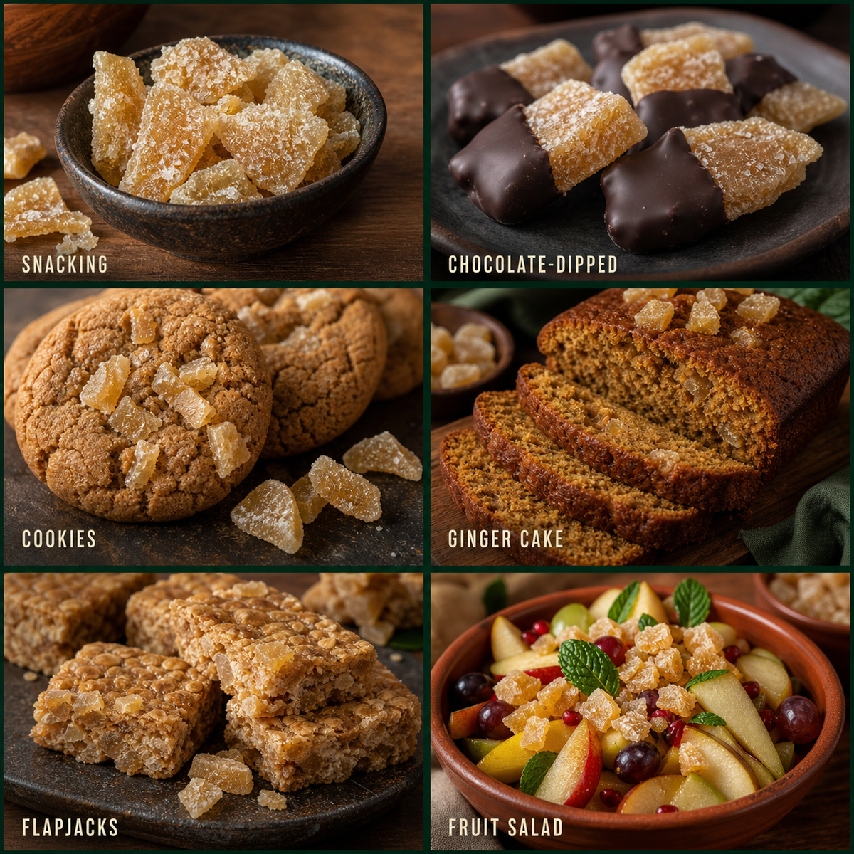 Six ways to enjoy Organic Crystallised Ginger