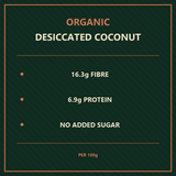 Organic Desiccated Coconut — benefits