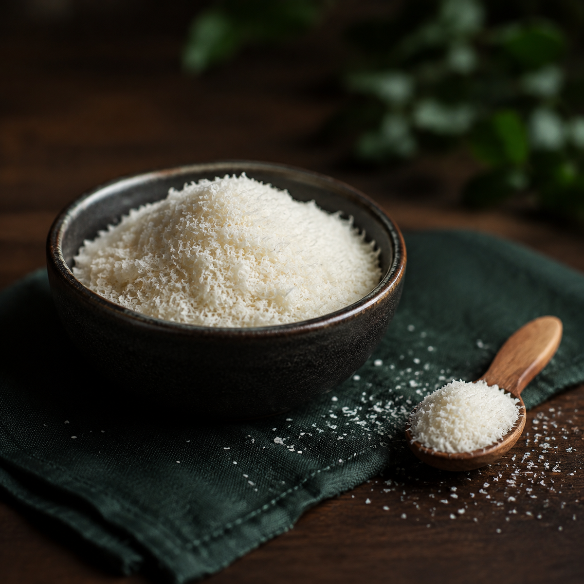 Organic Desiccated Coconut — natural serving
