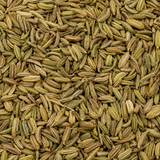 Organic Fennel Seeds — extreme macro hero