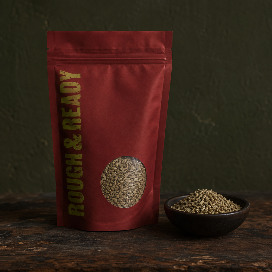 Organic Fennel Seeds — Rough and Ready pouch