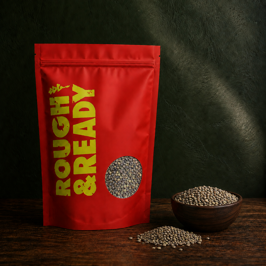 Organic French Type Lentils – Rough & Ready pouch