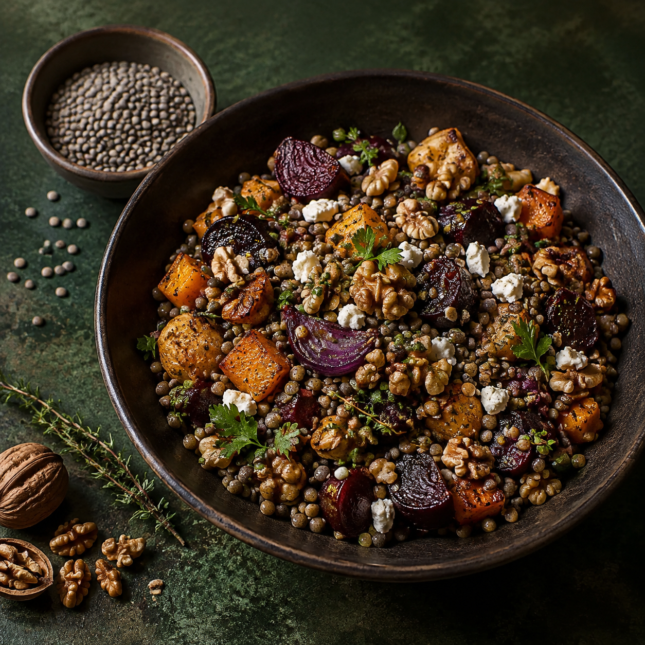 Organic French Type Lentils – recipe inspiration