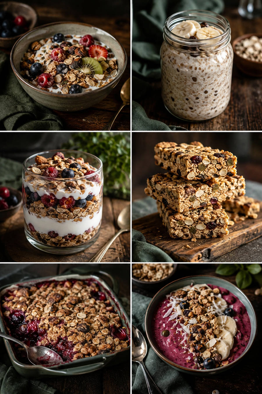 Organic Gluten Free Muesli — six ways to enjoy