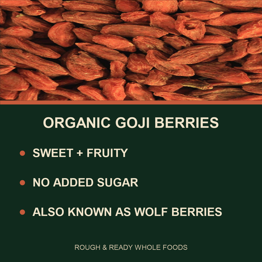 Organic Goji Berries product benefits