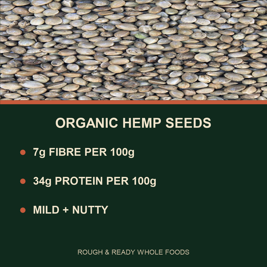 Organic Hemp Seeds product facts