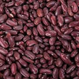 Organic Kidney Beans - extreme close-up
