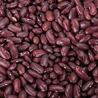 Organic Kidney Beans - extreme close-up