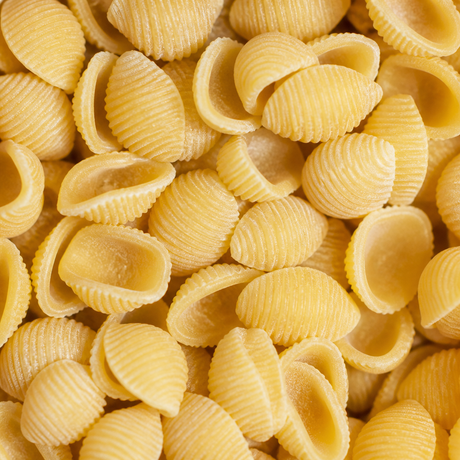 organic malloreddos small shell pasta — extreme macro hero