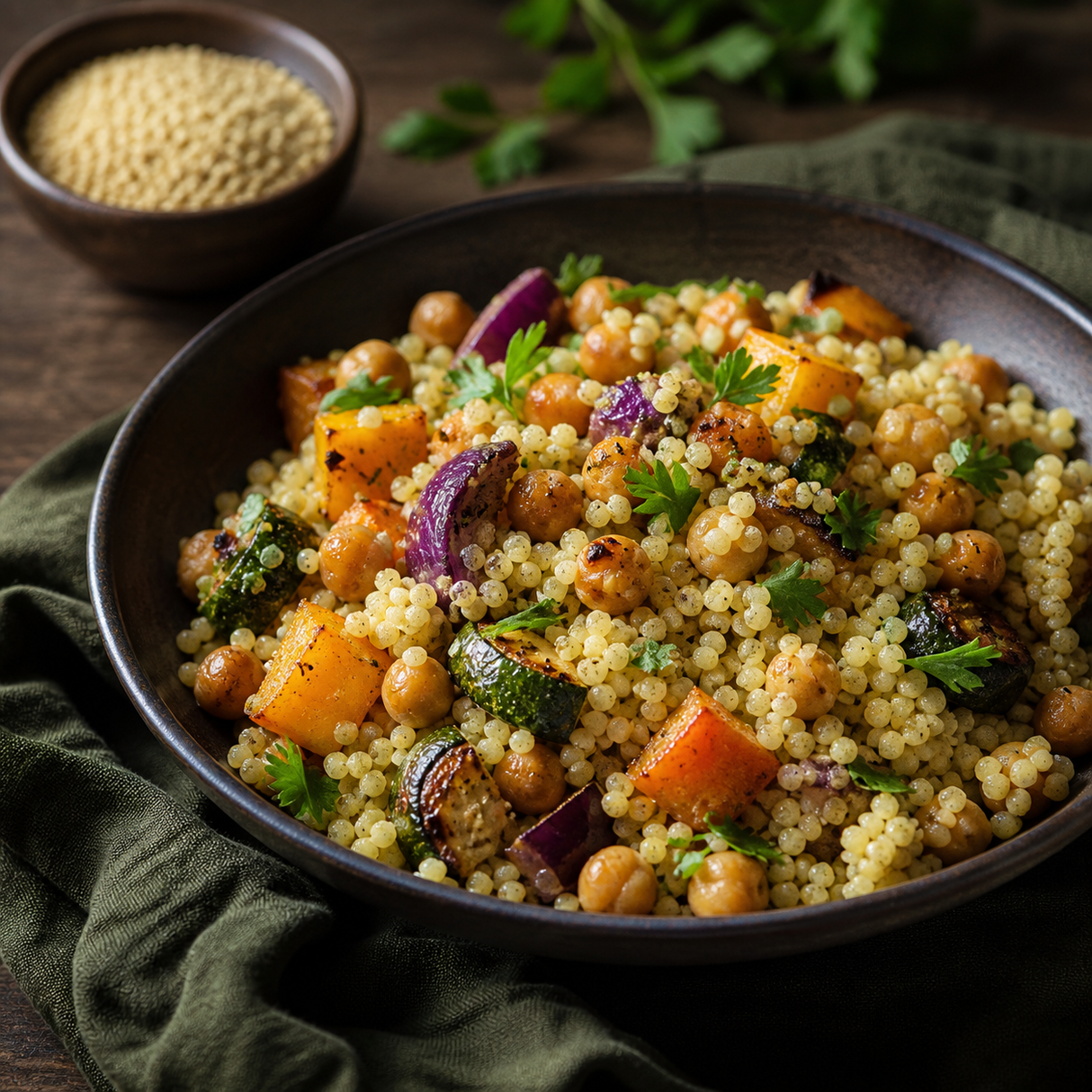 Organic Millet — serving suggestion