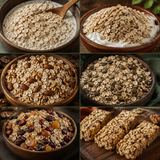 Six ways to enjoy Organic Muesli Base