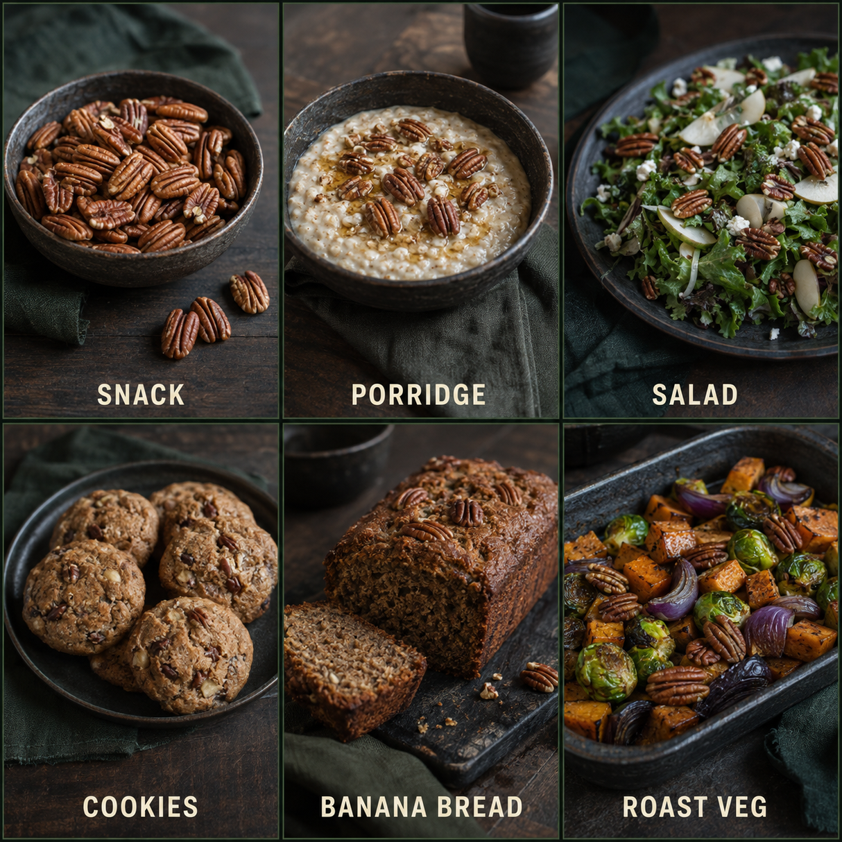 Six ways to enjoy organic pecan nuts