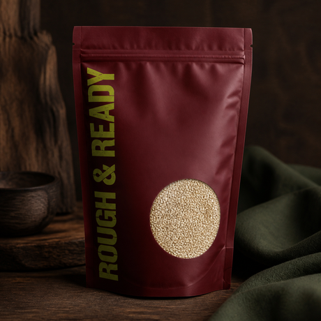 Organic Quinoa — approved Rough & Ready pouch