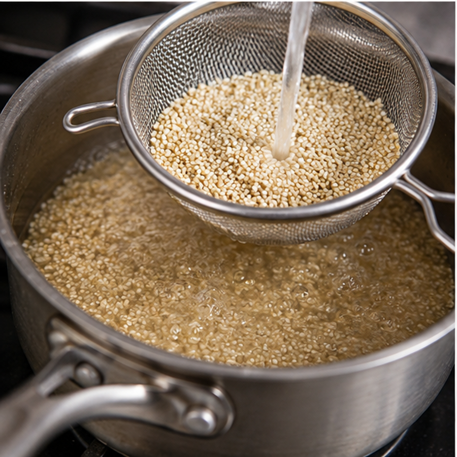 Organic Quinoa — practical preparation idea