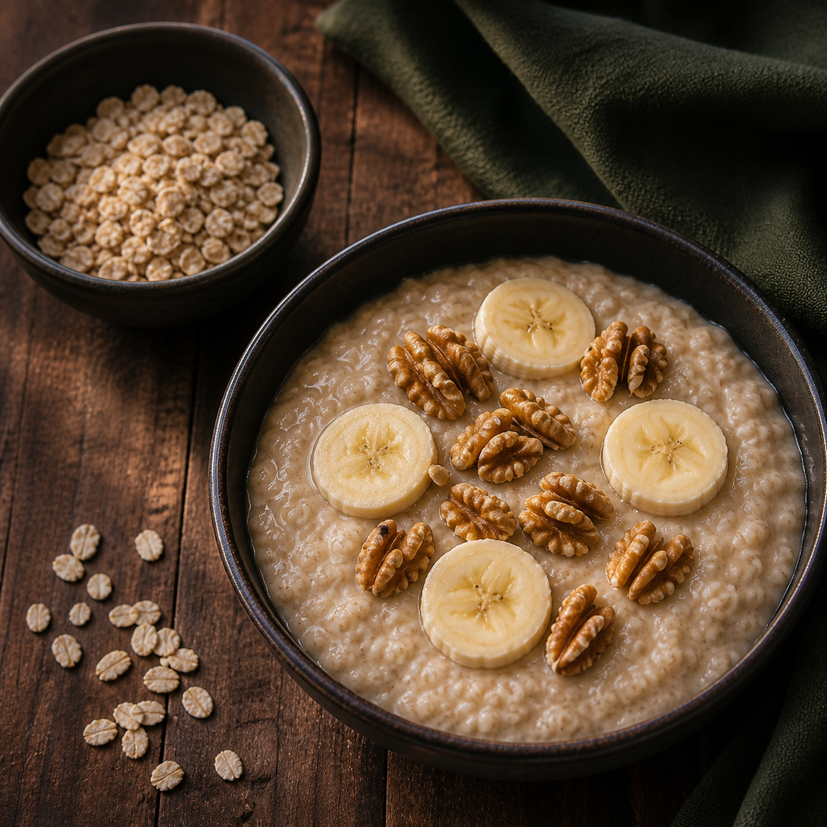 Organic Quinoa Flakes — serving suggestion
