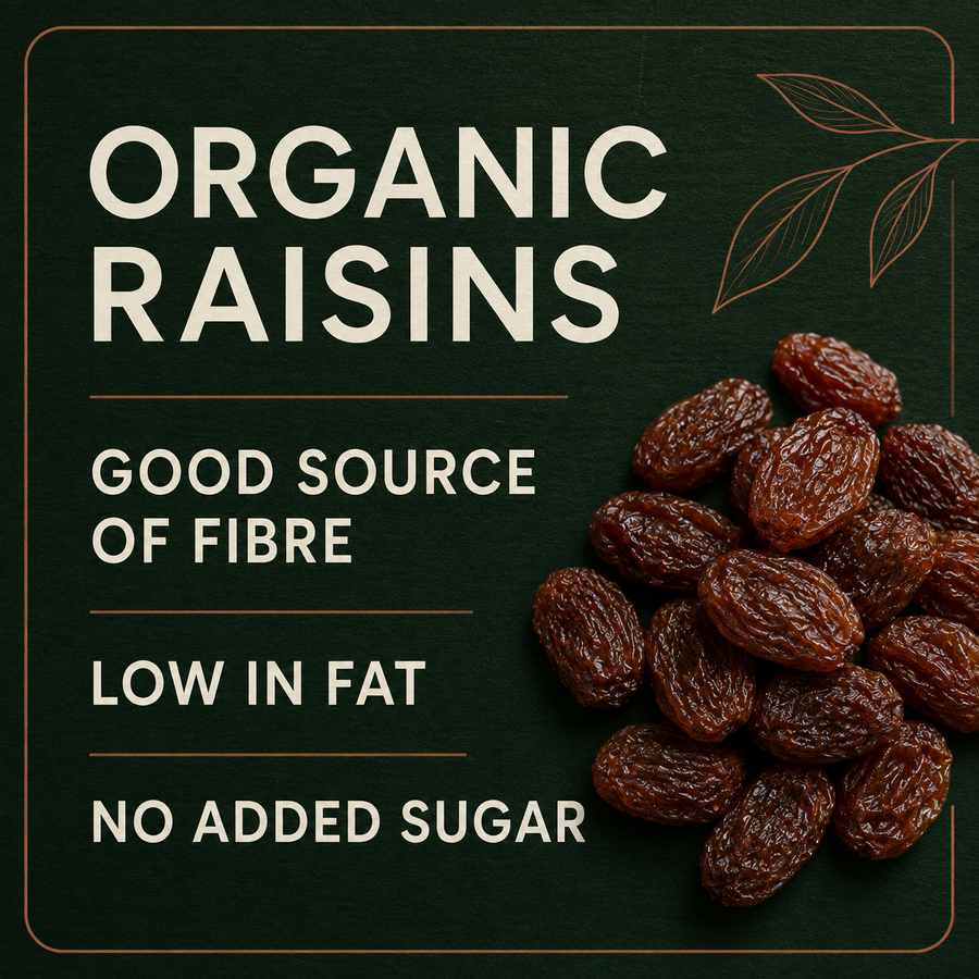 Organic Raisins product benefits