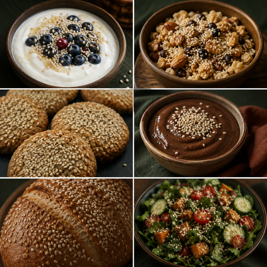 Six ways to enjoy Organic Sesame Seeds