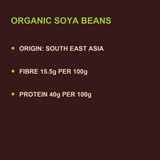 Organic Soya Beans — benefits