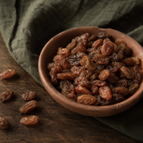 Organic sultanas natural serving