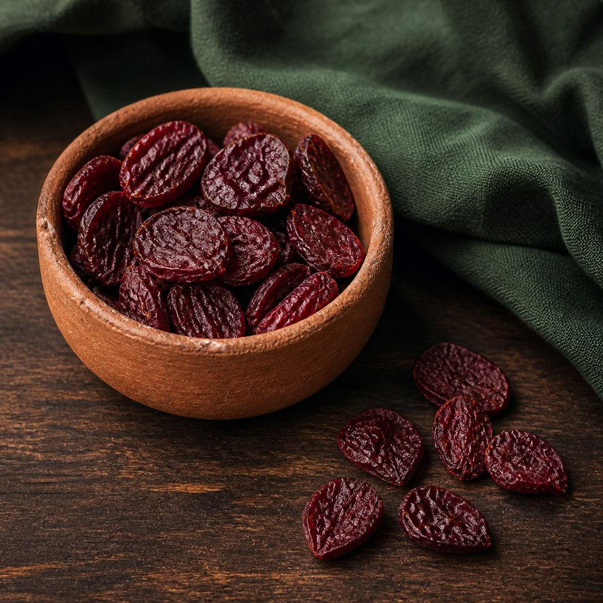 Organic Sweetened Cranberries serving suggestion
