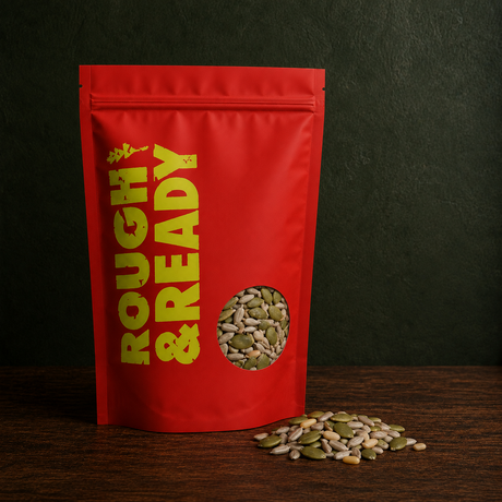 Organic Three Seed Mix in Rough & Ready pouch
