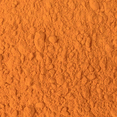 Organic Turmeric Powder — extreme close-up