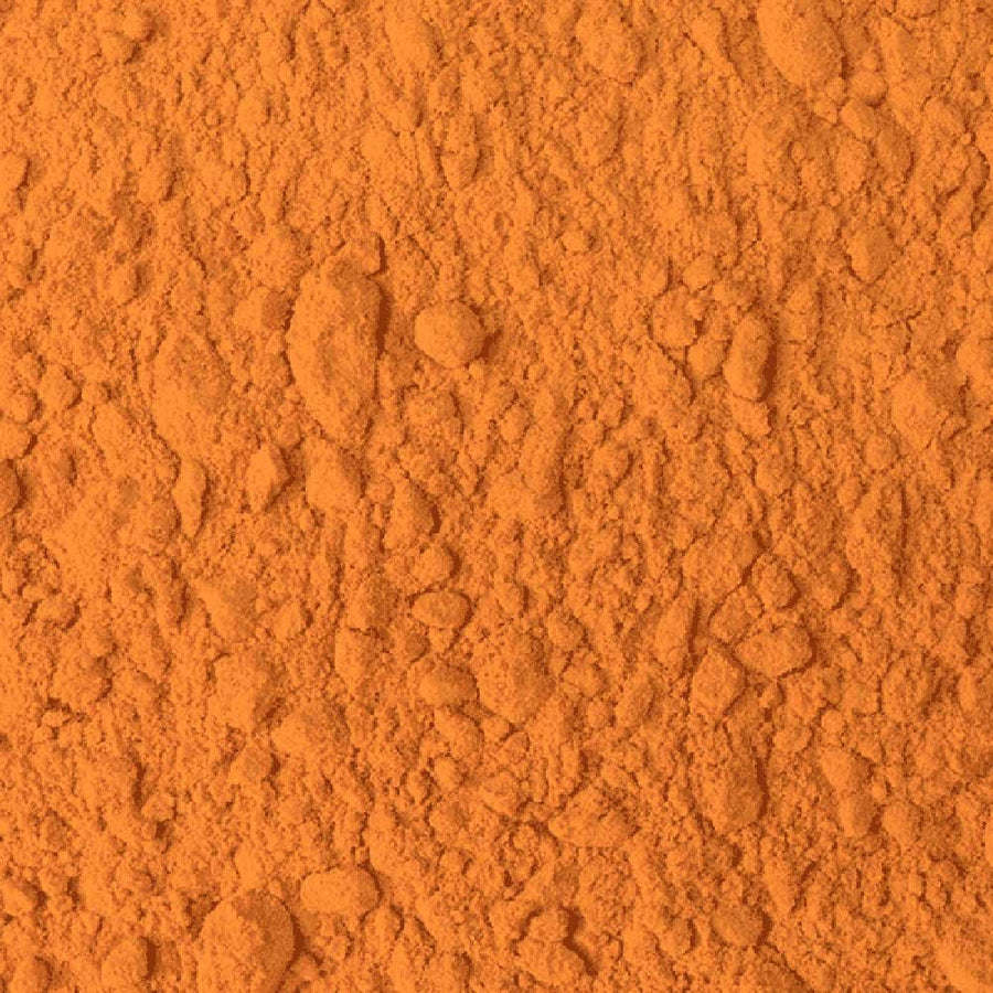 Organic Turmeric Powder — extreme close-up
