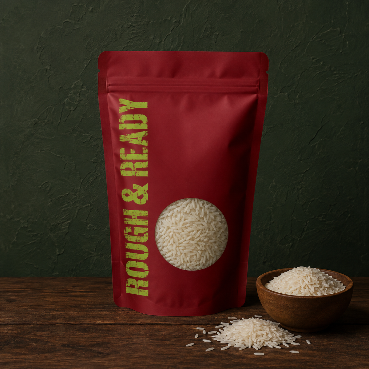 Organic White Basmati Rice – Rough & Ready pouch