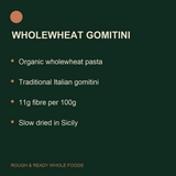 Organic Wholewheat Gomitini product facts