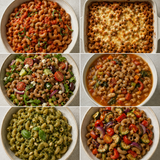 Six ways to enjoy Organic Wholewheat Gomitini