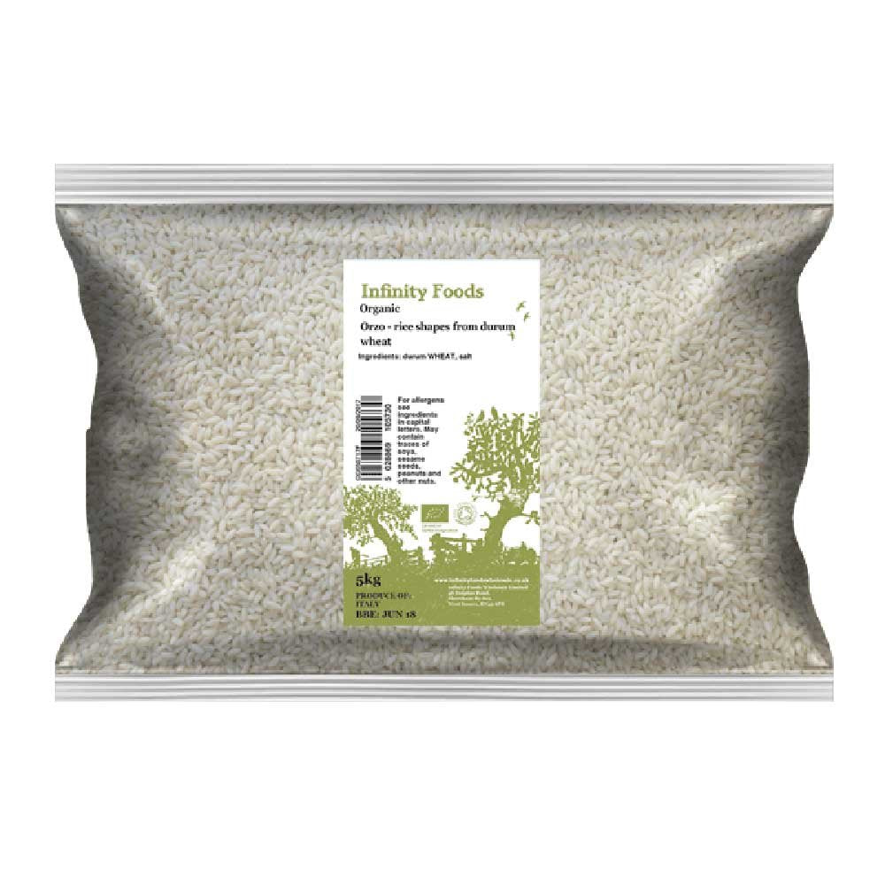 Infinity Foods Bulk Organic Orzo