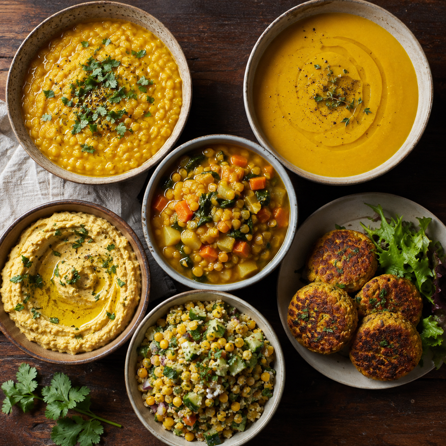 Six ways to use split yellow peas