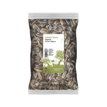 Authentic Infinity Organic Pecan Nuts bulk pack